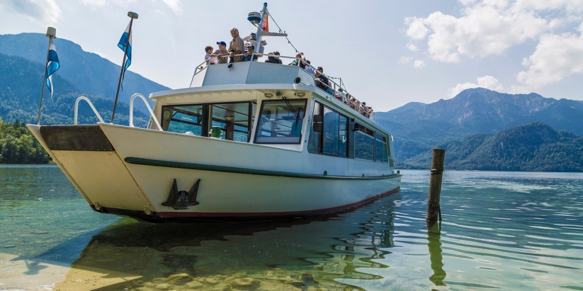 Motorschifffahrt am Kochelsee, © Tourist Information Kochel a. See Motorschifffahrt am Kochelsee, © Tourist Information Kochel a. See