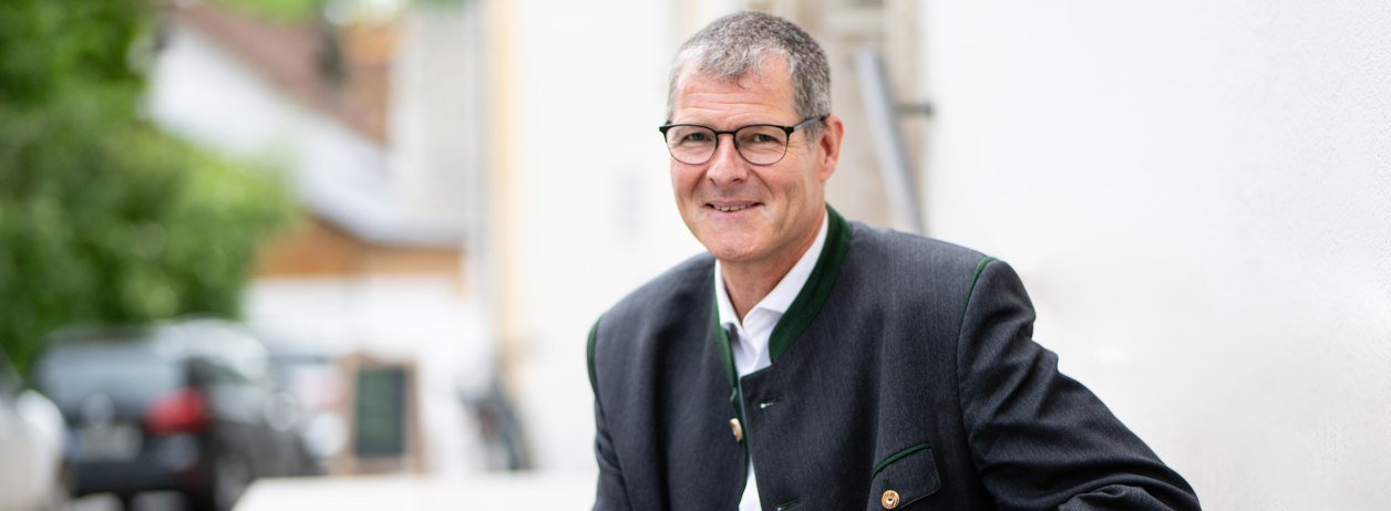 Erster B&uuml;rgmermeister Jens M&uuml;ller, &copy; Gemeinde Kochel a. See, Fotograph: Simon Debes
